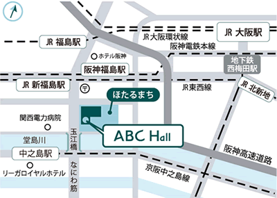 ＡＢＣホール地図